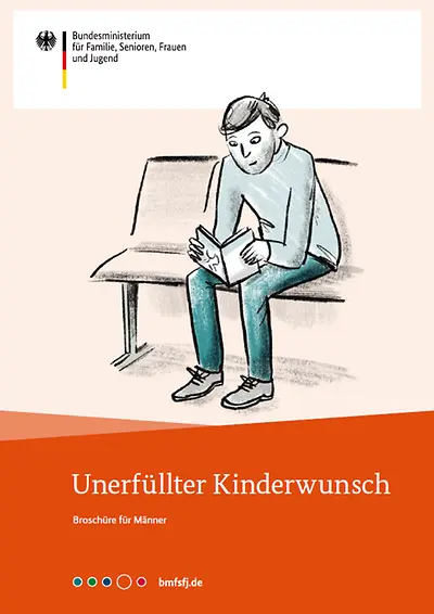 Titelseite der Broschüre Unerfüllter Kinderwunsch
