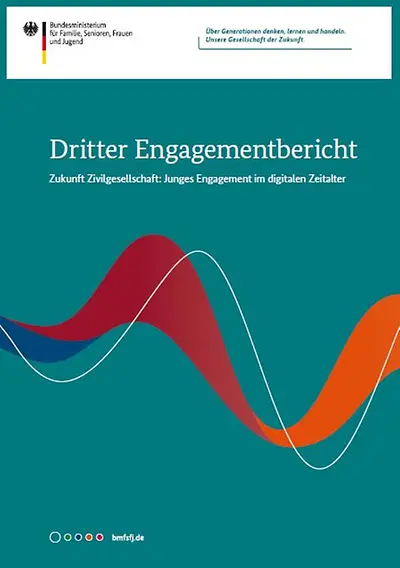 Titelseite der Bundestagsdrucksache Dritter Engagementbericht
