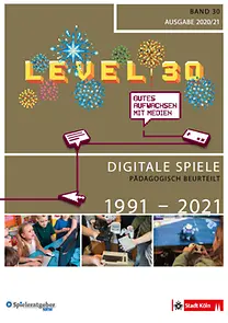 Titelseite der Broschüre "Digitale Spiele - Pädagogisch beurteilt - Band 30"