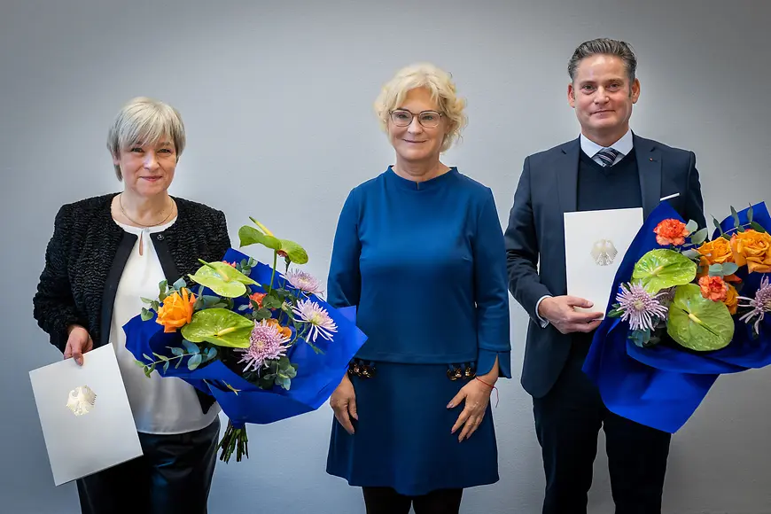 Caren Marks, Christine Lambrecht und Stefan Zierke