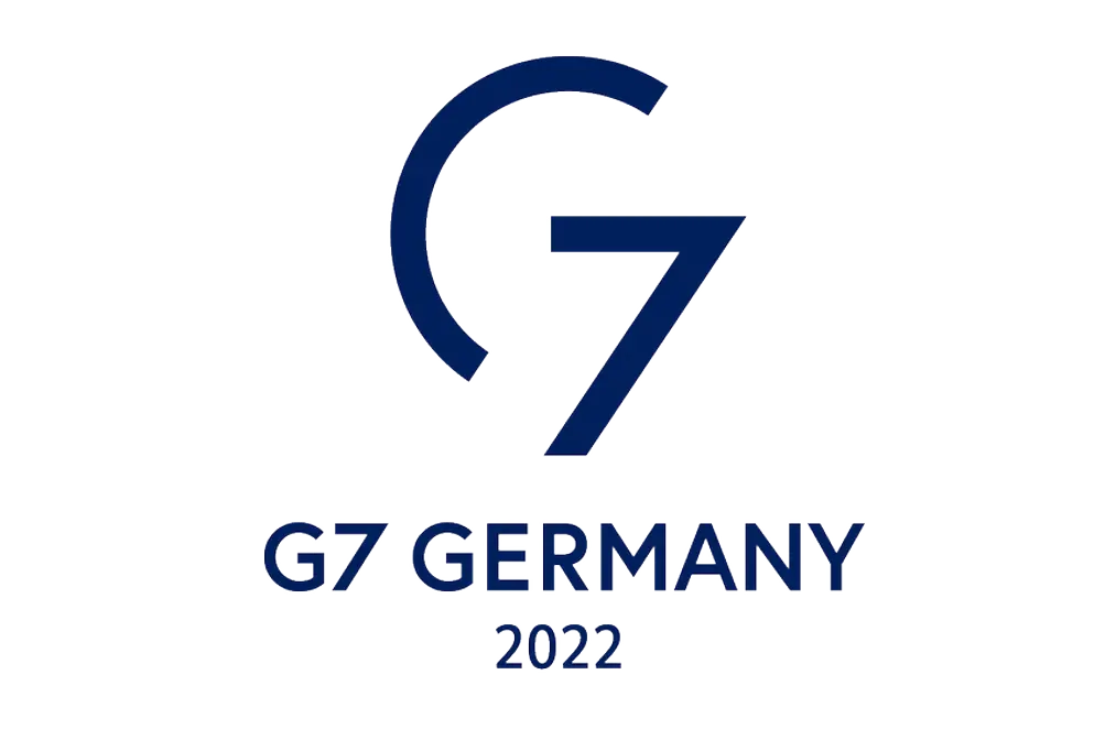 Logo der G7 Präsidentschaft Deutschlands im Jahr 2022