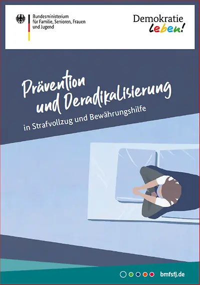 Titelseite: Prävention und Deradikalisierung im Strafvollzug und Bewährungshilfe