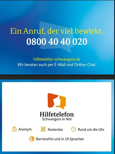 Visitenkarte "Ein Anruf, der viel bewirkt."
