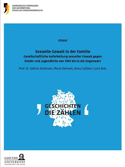 Screenshot Titelblatt Broschüre Sexuelle Gewalt in der Familie
