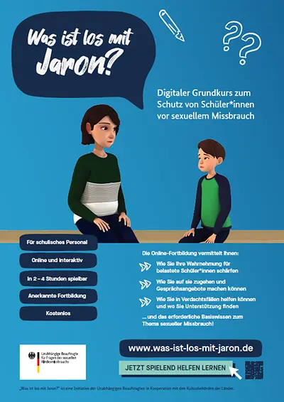 Plakat - Was ist los mit Jaron?