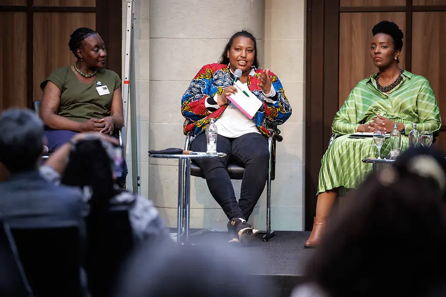 Teilnehmende der Podiumsdiskussion 