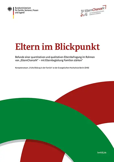 Titelseite der Broschüren "Eltern im Blickpunkt"