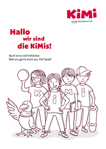 Flyer "Hallo, wir sind die KiMis!"