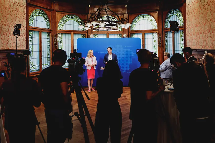 Karin Prien und Olaf Lies