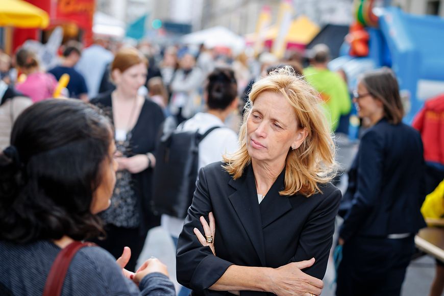 Karin Prien im Gespräch