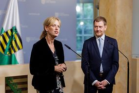 Karin Prien und Michael Kretschmer