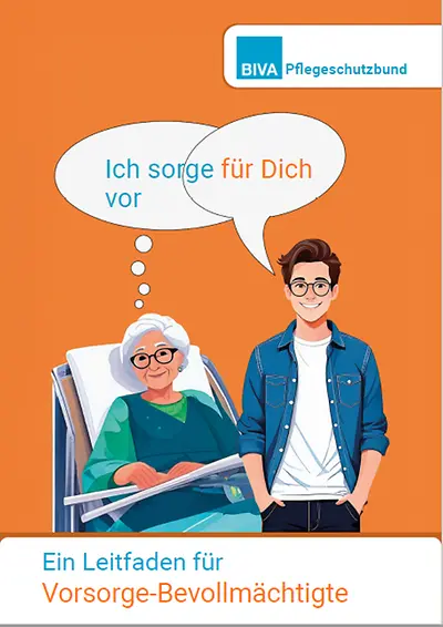 Titelseite: BIVA-Pflegeschutzbund - Ich sorge für Dich vor