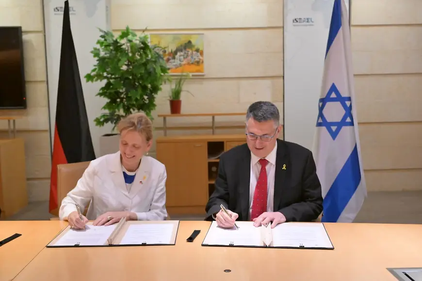 Karin Prien mit Außenminister Gideon Sa'ar