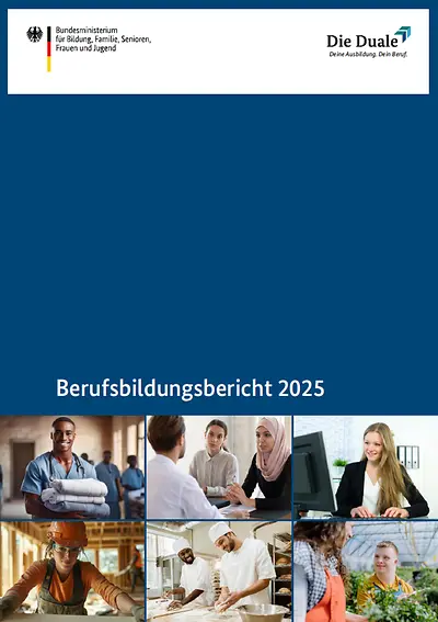 Titelseite vom Berufsbildungsbericht 2025