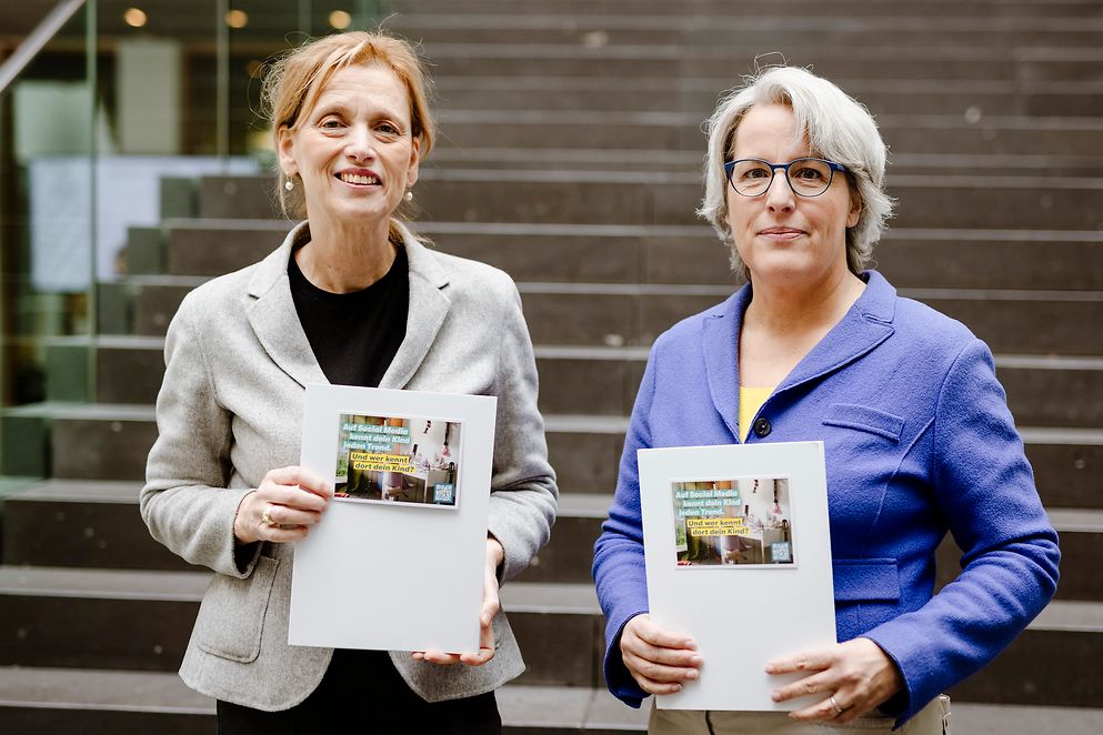 Karin Prien mit Kerstin Claus 