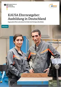 Cover der Broschüre KAUSA Elternratgeber