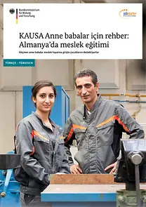 Cover der Broschüre KAUSA Elternratgeber