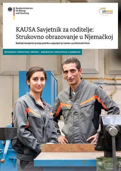 Cover der Broschüre KAUSA Elternratgeber