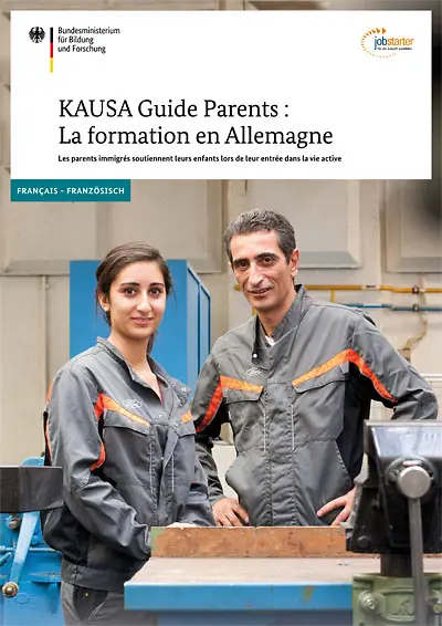 Cover der Broschüre KAUSA Elternratgeber