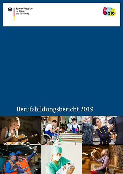 Cover der Broschüre "Berufsbildungsbericht 2019"