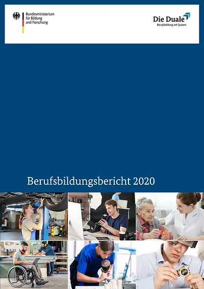 Cover der Broschüre "Berufsbildungsbericht 2020"