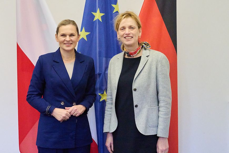 Karin Prien und Barbara Nowacka