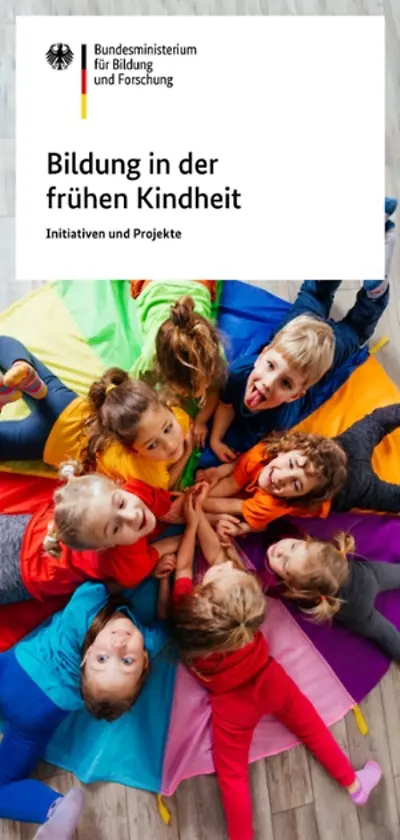 Coverbild des Flyers Bildung in der frühen Kindheit