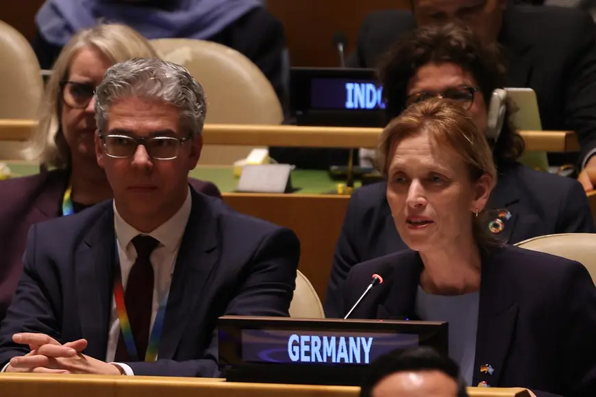 Karin Prien redet bei der 70. Frauenrechtskonferenz der Vereinten Nationen