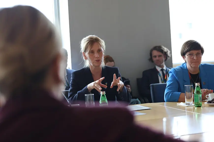 Karin Prien beim UN-Ministerial Roundtable