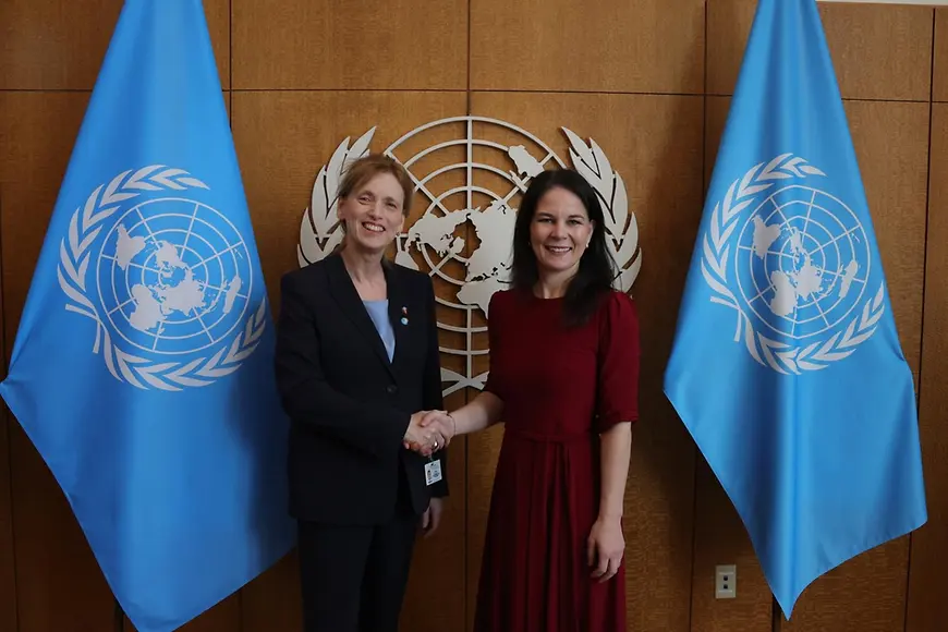 Karin Prien mit Annalena Baerbock