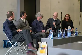 Michael Brand im Podiumsgespräch