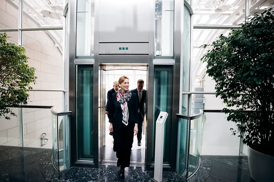 Karin Prien beim Länderbesuch in Bayern