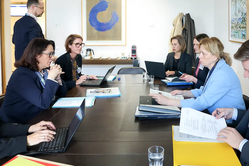 Karin Prien und Patty Hajdu