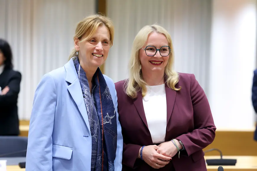Karin Prien und Patty Hajdu