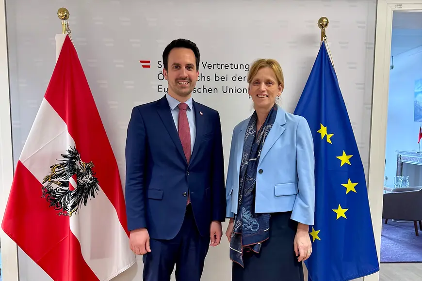 Karin Prien und Christoph Wiederkehr