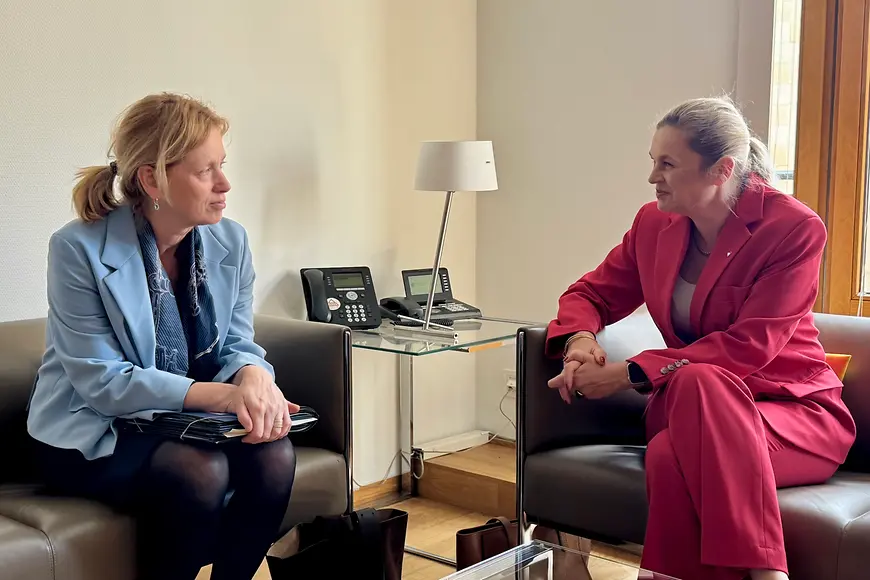 Karin Prien und Christoph Wiederkehr