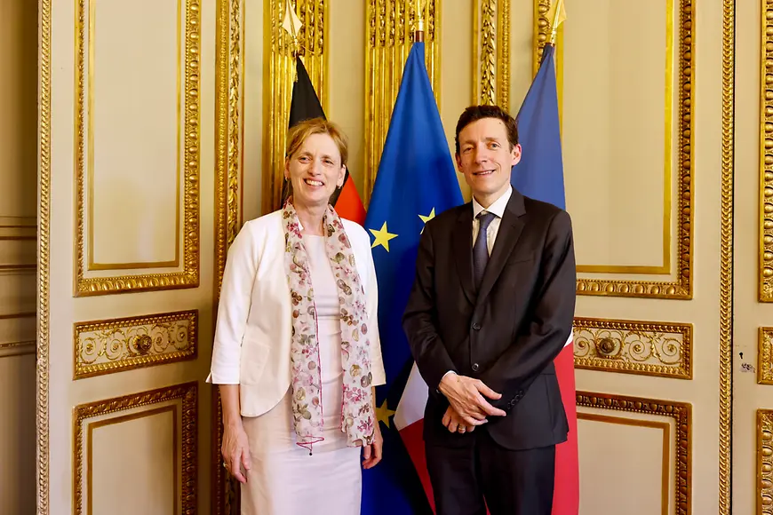 Karin Prien und der französische Bildungsminister