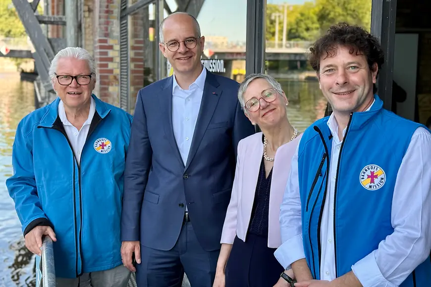 Klaus-Dieter Kottnik, Michael Brand, Dr. Gisela Sauter Ackermann, Mirco Schwärzel