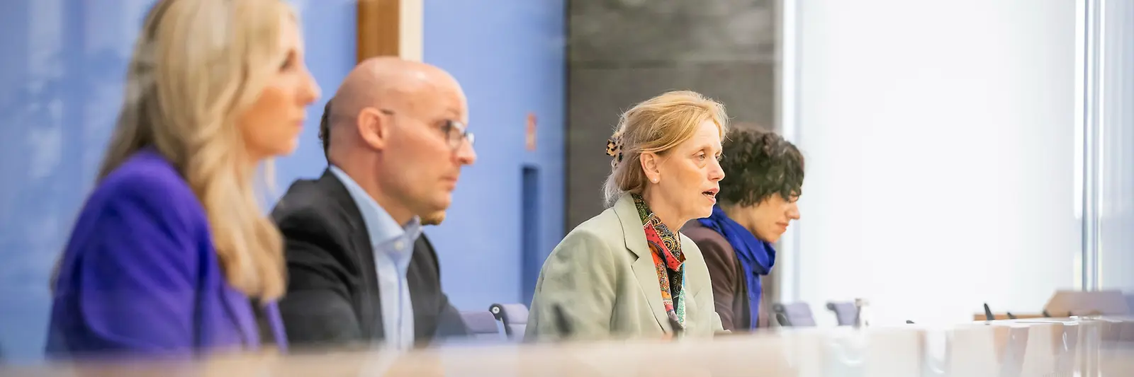 Karin Prien bei der Bundespressekonferenz