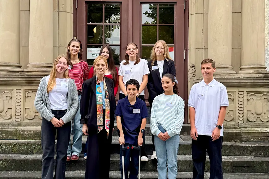 Gruppenbild mit Karin Prien