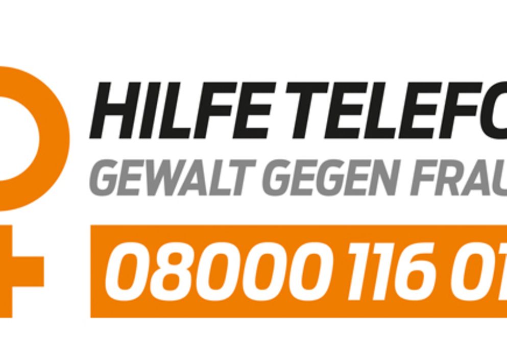 Logo Hilfetelefon Gewalt gegen Frauen