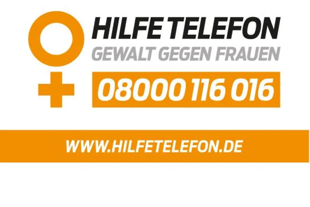 Logo "Hilfetelefon Gewalt gegen Frauen", Bildnachweis: Hilfetelefon Gewalt gegen Frauen