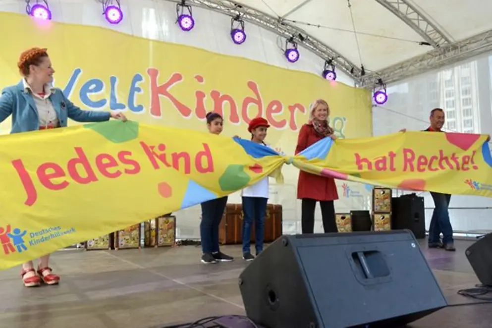 Manuela Schwesig bei der Eröffnung des Festes