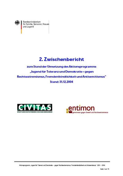 Titelbild des Zwischenberichts