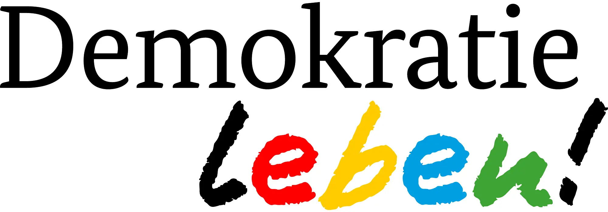 Logo "Demokratie leben!"