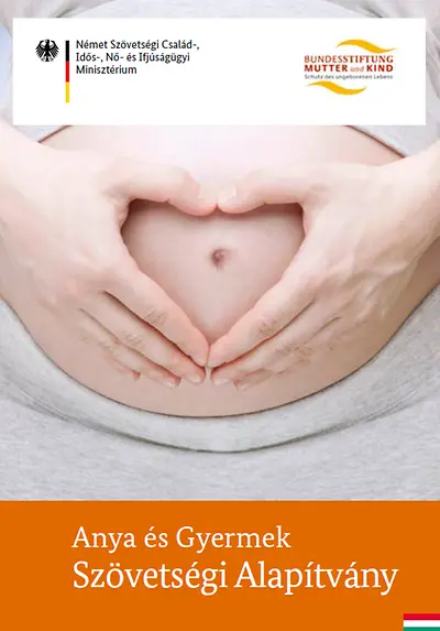 Titelseite Bundesstiftung Mutter und Kind - ungarisch