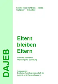  Titel der Broschüre Eltern bleiben Eltern