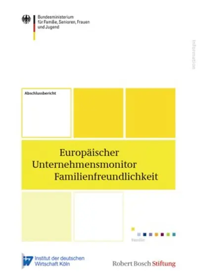 Europäischer Unternehmensmonitor Familienfreundlichkeit 