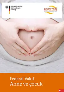 Deckblatt Infoblatt Mutter und Kind - türkisch