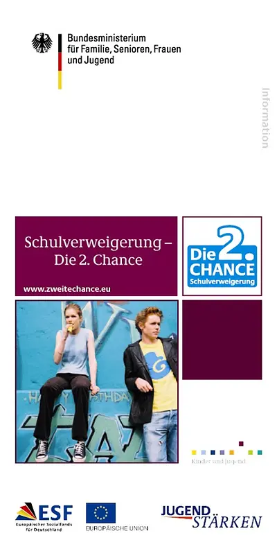 Titelseite Schulverweigerung - Die 2. Chance